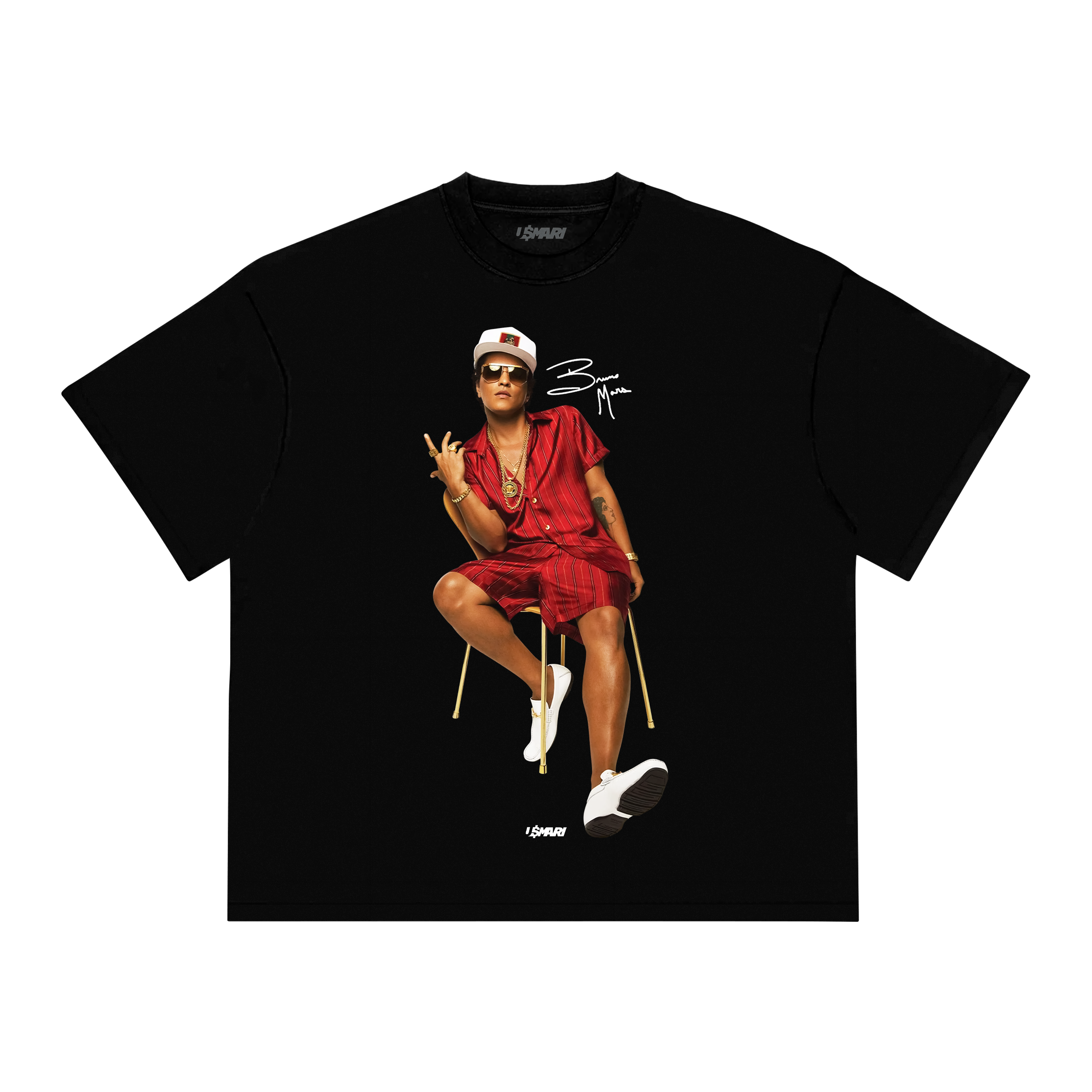 Camiseta Bruno Mars 24K Magic