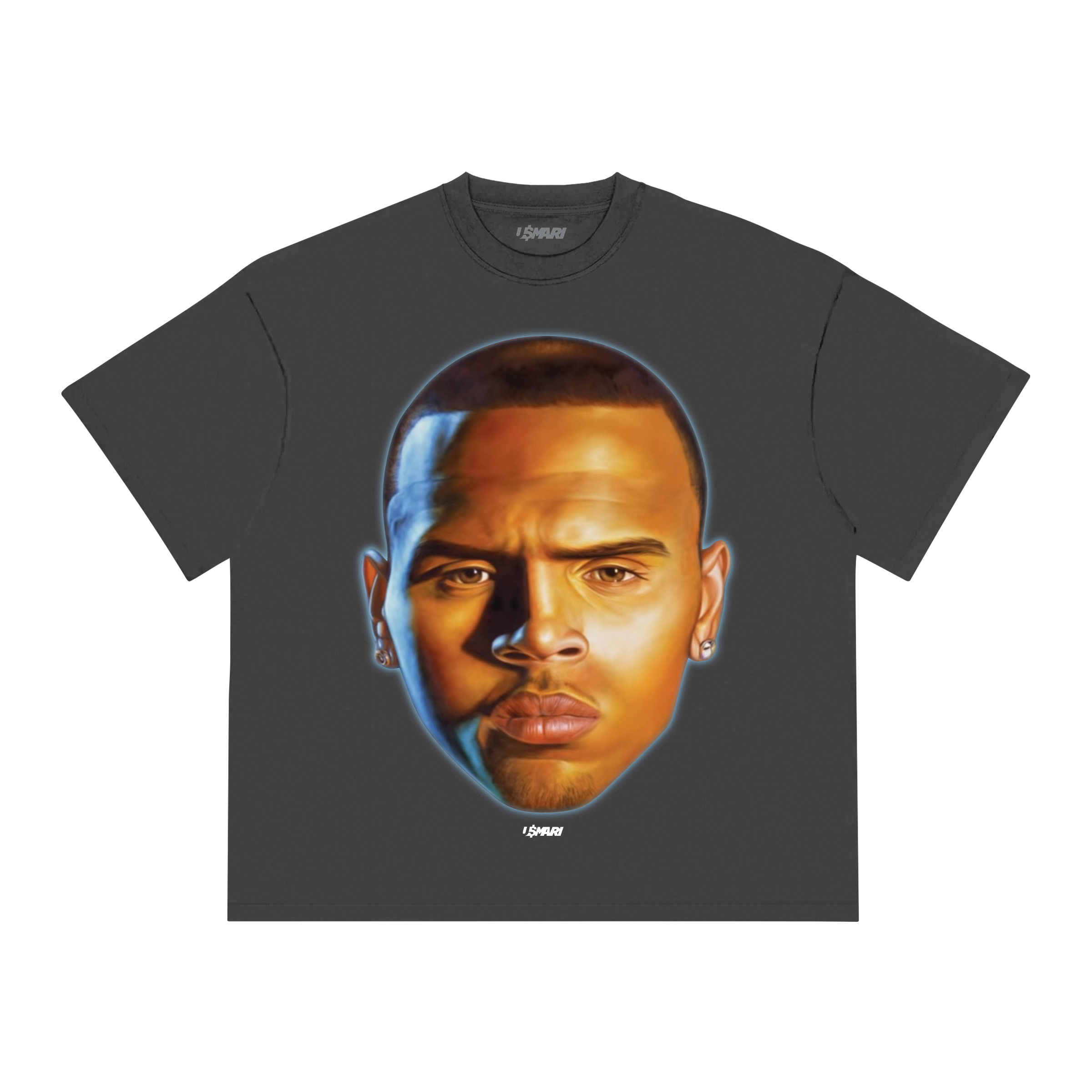 Camiseta Chris Brown Face